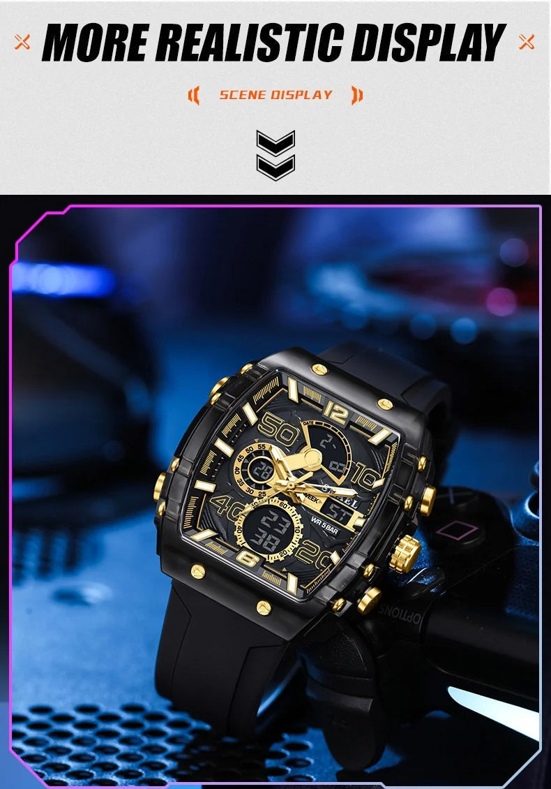 Multi-Function Sport & Casual Digital Watch