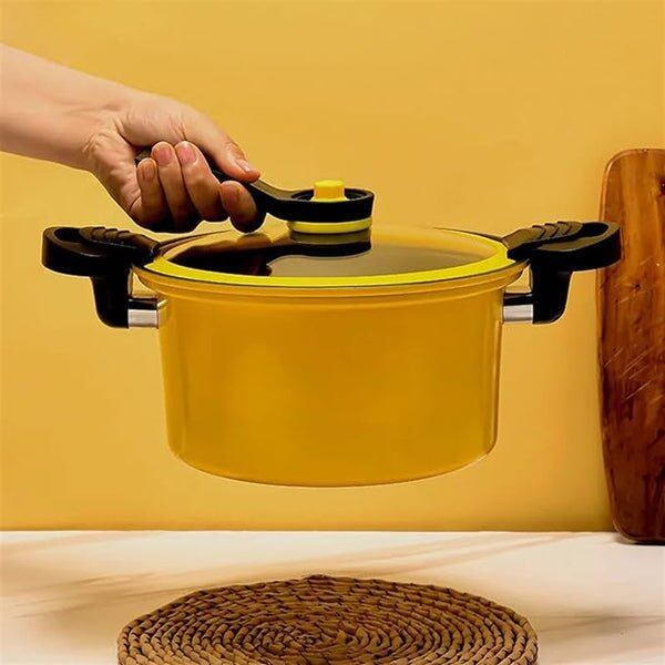 Multi-Functional Lid Lock Micro Pressure Cooker(3.5Ltr)