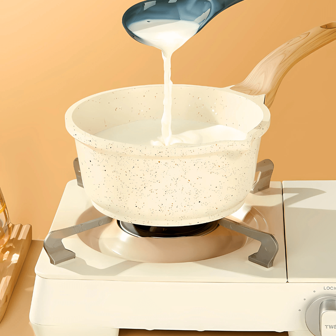 Maifan Stone Non-Stick Pot with Lid(18cm)