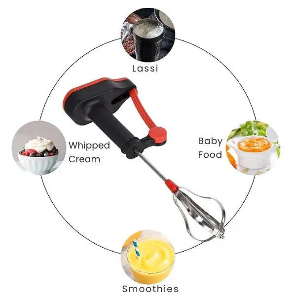 Easy Mixing, Anytime, Anywhere | No Batteries, No Fuss, Just Results