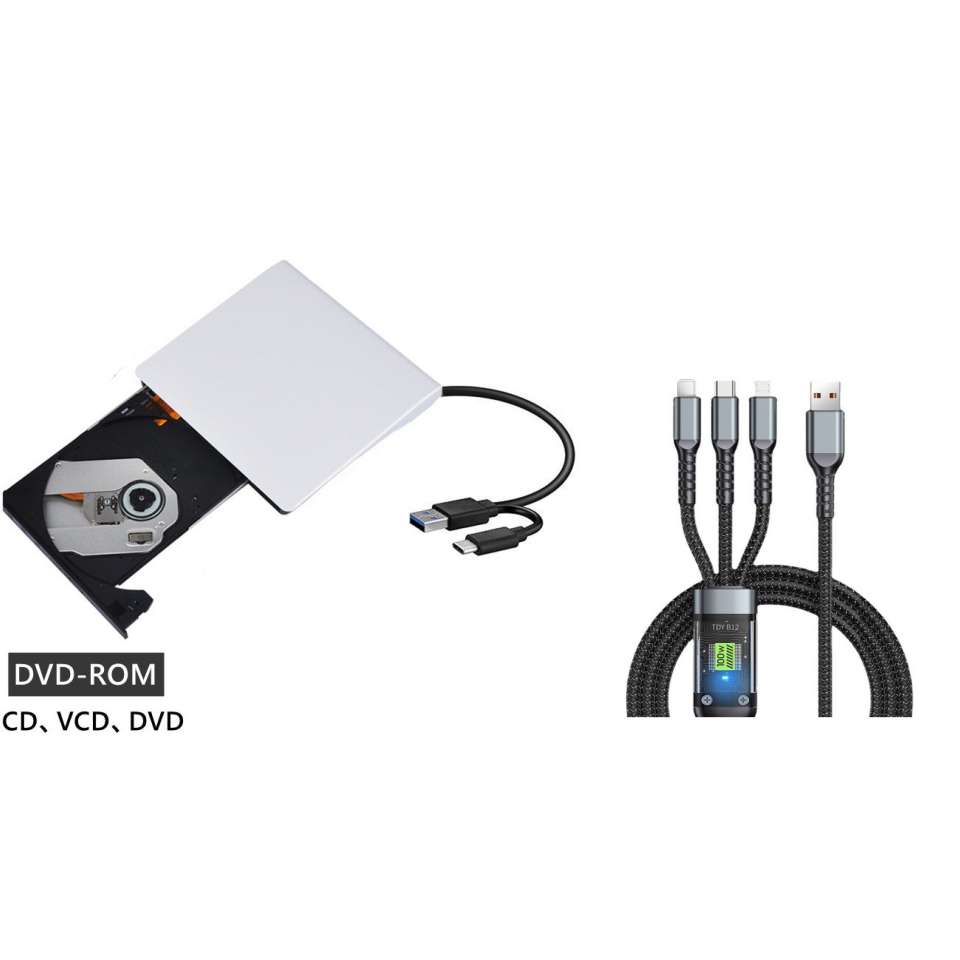 💿No Disc Drive on Your Laptop? Now You Do! External CD/DVD Burner 50% OFF📀