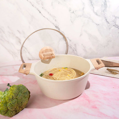 Maifan Stone Non-Stick Sauce Pan with Lid(24cm)