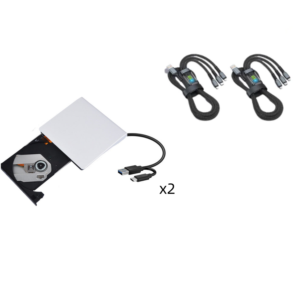💿No Disc Drive on Your Laptop? Now You Do! External CD/DVD Burner 50% OFF📀