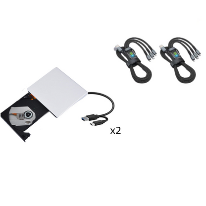 💿No Disc Drive on Your Laptop? Now You Do! External CD/DVD Burner 50% OFF📀