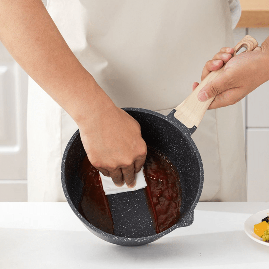 Maifan Stone Non-Stick Pot with Lid(18cm)