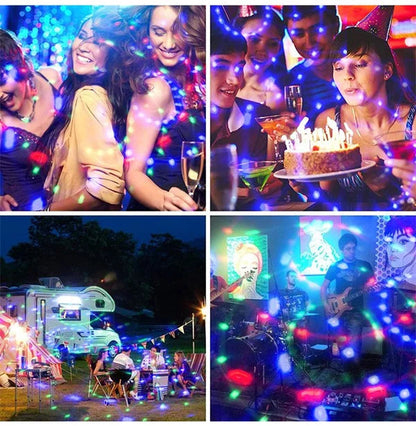 🌈✨Colorful Rotating Magic Ball Light