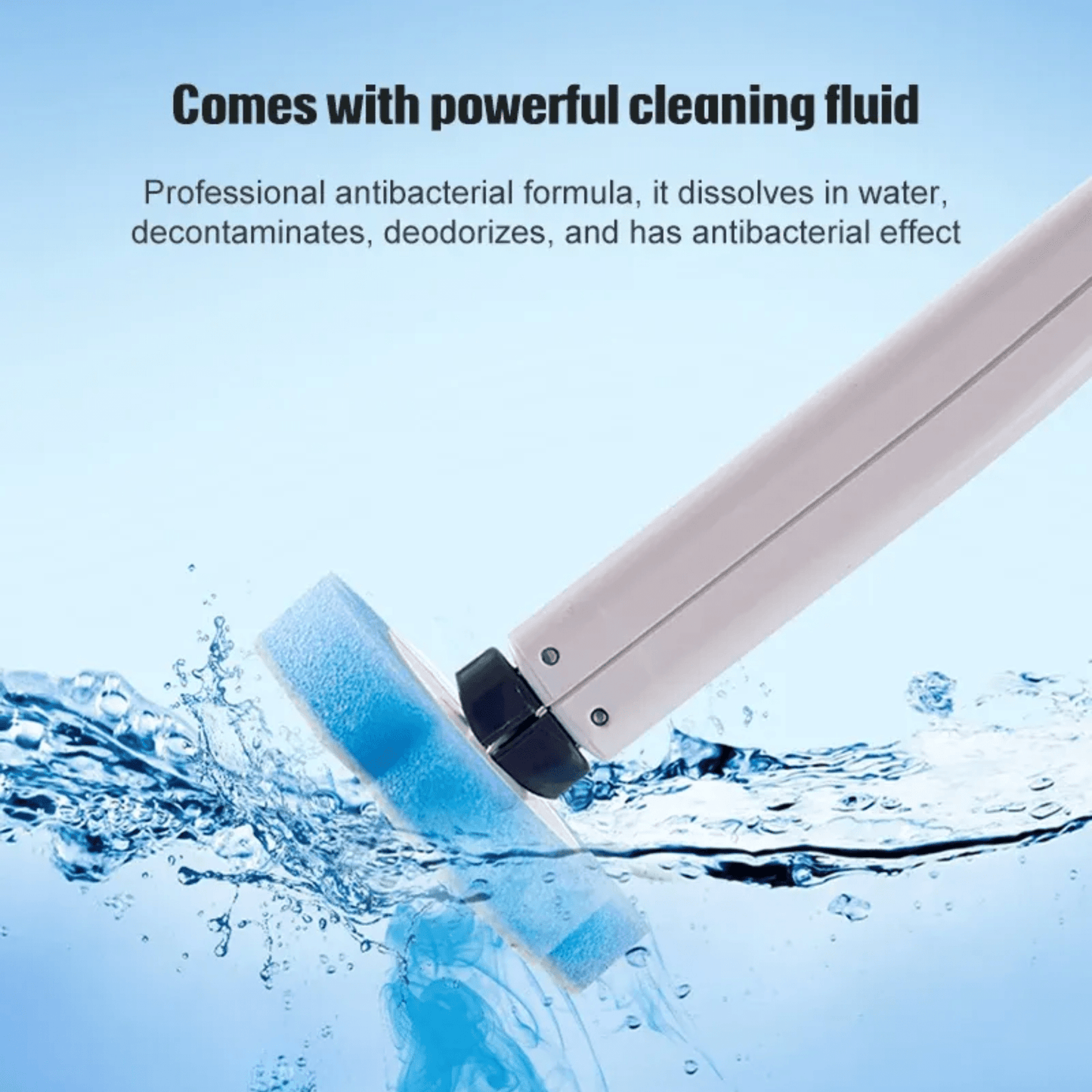 Multi-Functional Toilet Brush Set with 6 Refill Heads and Storage Holder