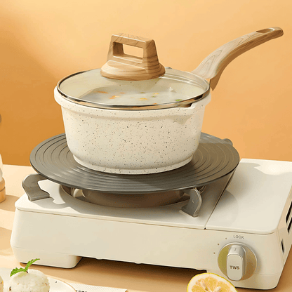 Maifan Stone Non-Stick Pot with Lid(18cm)