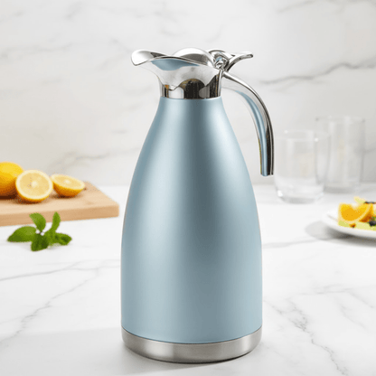 Double-Layer Stainless Steel Bottle with Vacuum Sealed Lid (2L)