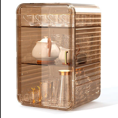 Multi-Layer Dustproof Water Bottle & Cup Organizer
