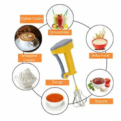 Easy Mixing, Anytime, Anywhere | No Batteries, No Fuss, Just Results