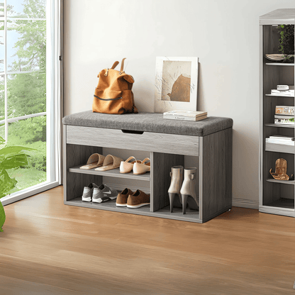 Shoe Rack With Lift Up Bench Top