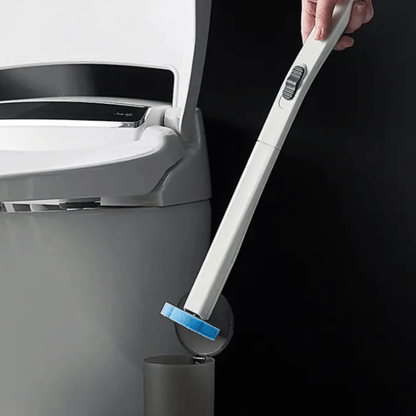 Multi-Functional Toilet Brush Set with 6 Refill Heads and Storage Holder