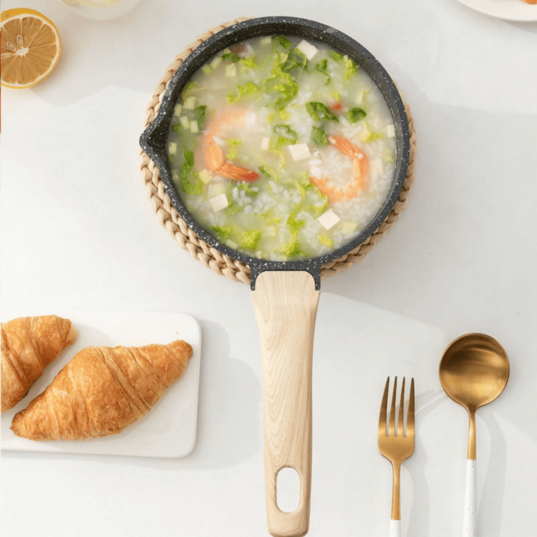Maifan Stone Non-Stick Pot with Lid(18cm)
