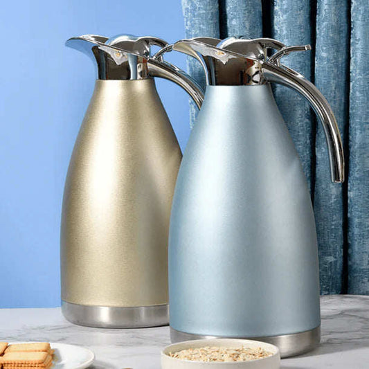 Double-Layer Stainless Steel Bottle with Vacuum Sealed Lid (2L)