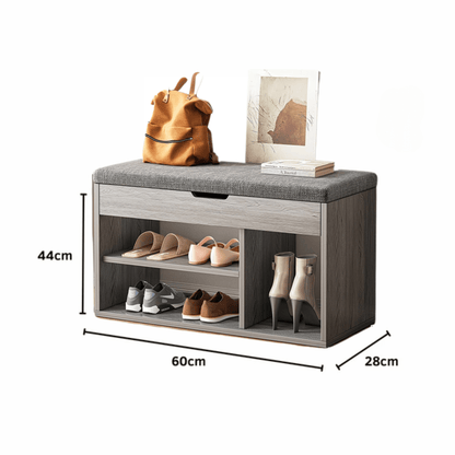 Shoe Rack With Lift Up Bench Top