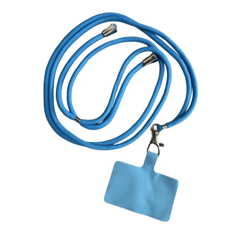 Adjustable Mobile Phone Neck Lanyard with Detachable Clip – Fits All Phone Cases