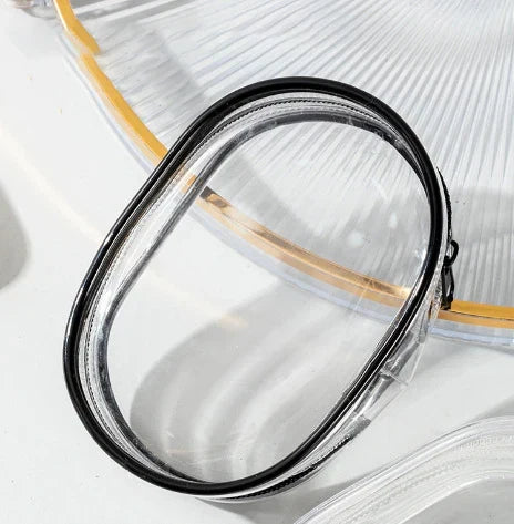 Transparent Storage Bags Keychain Data Line Coin Toys Organizer Case Thicken Clear Wallet Keyring Car Key Holder Jewelry Gifts