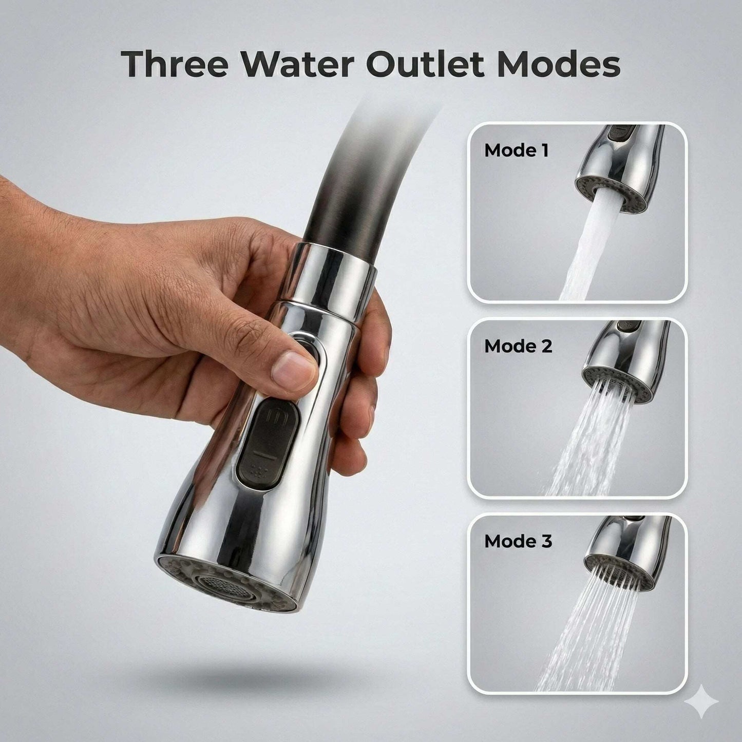 Flexible Tap Extension | Rotate, Rinse & Save Water | Easy Fit for Any Sink
