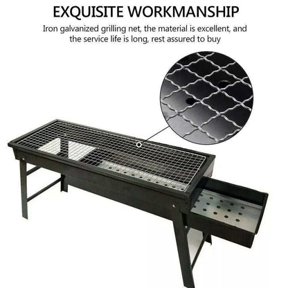 Portable Foldable Charcoal BBQ Grill