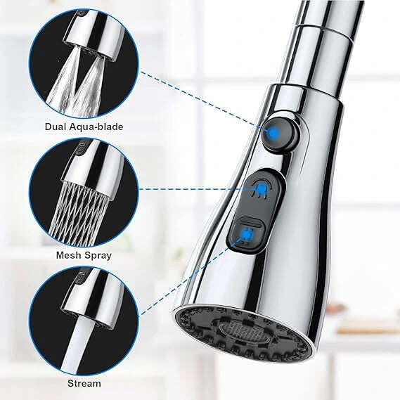 Flexible Tap Extension | Rotate, Rinse & Save Water | Easy Fit for Any Sink