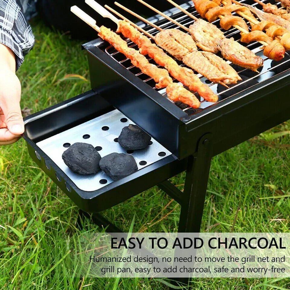 Portable Foldable Charcoal BBQ Grill