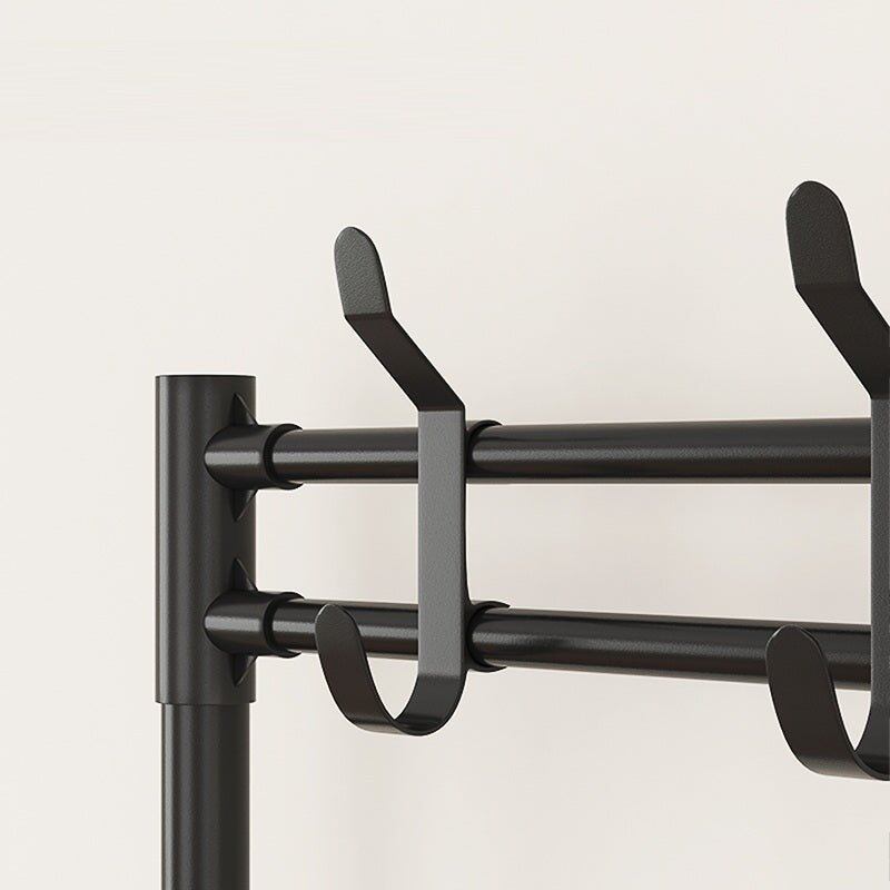 All-In-One Coat Hanger & Shoe Storage Shelf