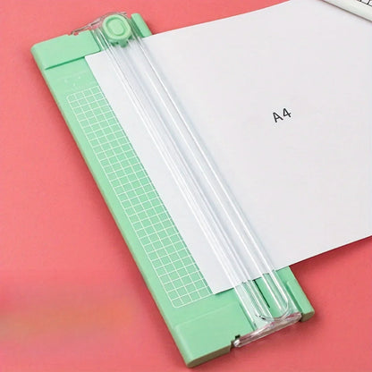 Mini A4 Paper Cutter – Craft Paper Trimmer for Photos, Cards & Scrapbooking