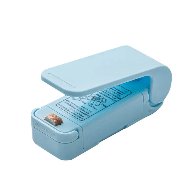 Portable Mini Heat Bag Packaging Sealer Plastic Bag Clip Sealing Machine Food Storage Snack Sealing Kitchen Gadget