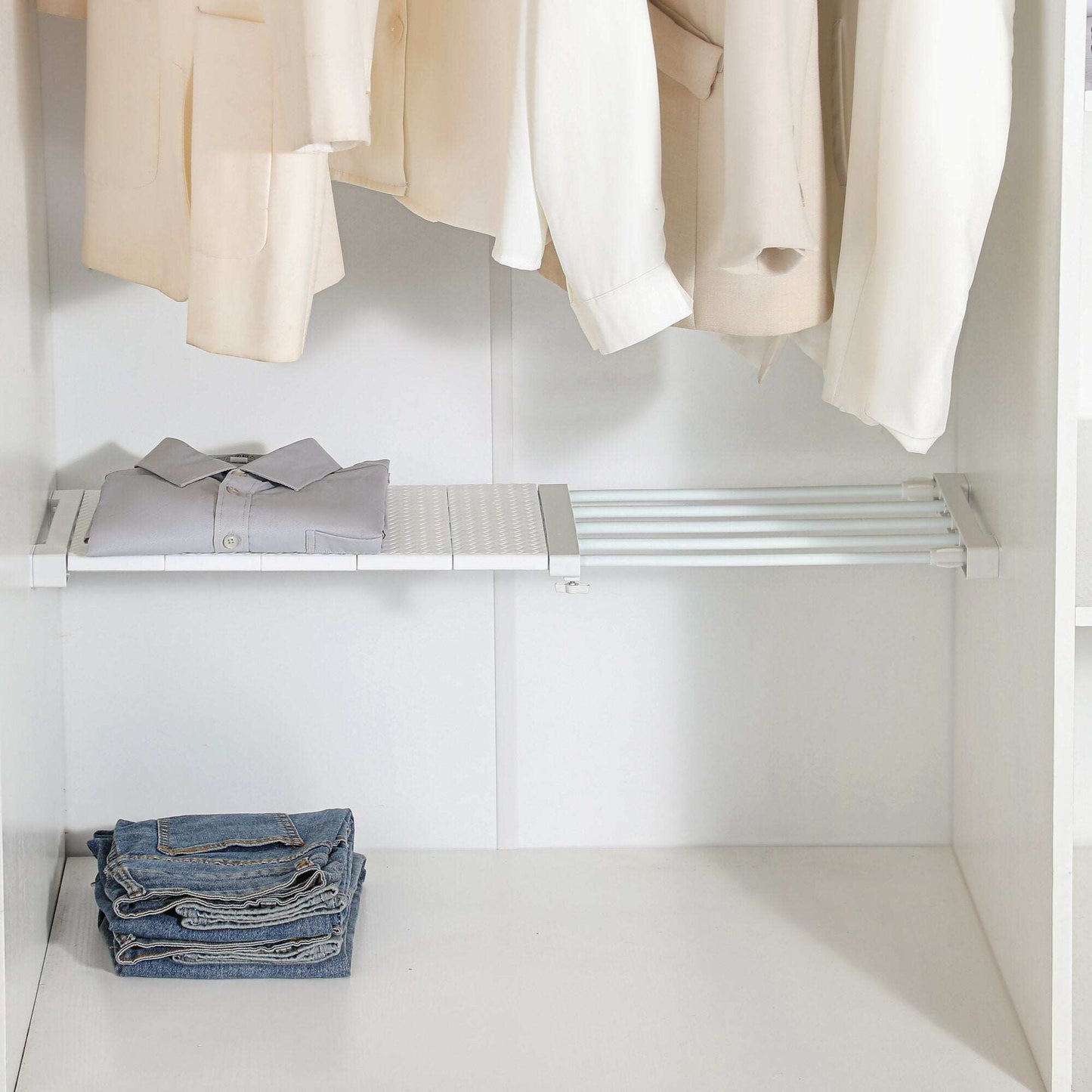 Expandable Shelf Closet Organizer