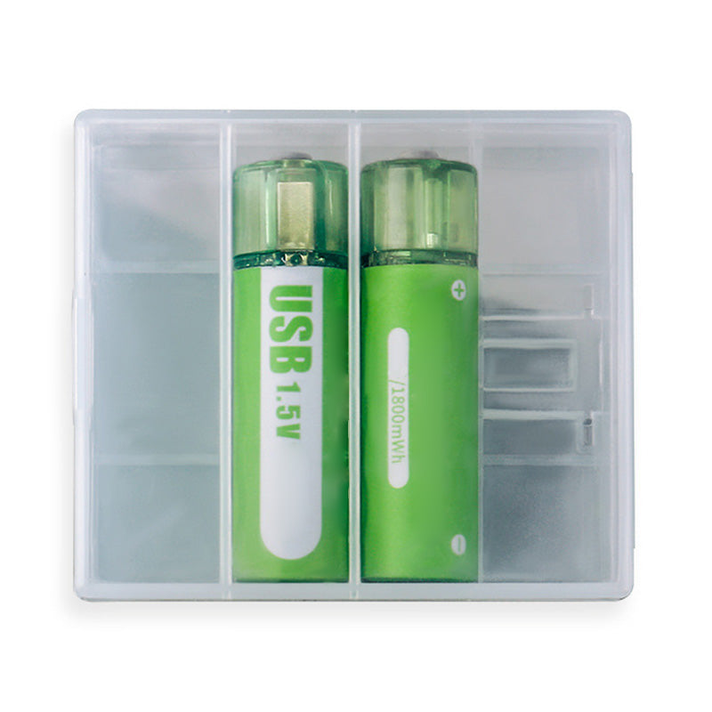 🔋💥Lithium AA Rechargeable Batteries with USB Port - Constant 1.5V Output, Long Lasting Power (1000+ Cycles)♻️