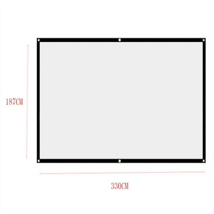 📺 50% OFF NOW! ✨ High Definition Projection Screen - 120-inch Diagonal with Matte White Surface for Crystal Clear Home Cinema Experience 🎬🌟