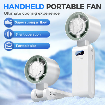 📣📣HOT SALE🥳50K+ SOLD!🔥Handheld Portable Fan with Ice Cooler