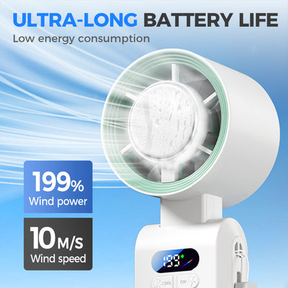 📣📣HOT SALE🥳50K+ SOLD!🔥Handheld Portable Fan with Ice Cooler