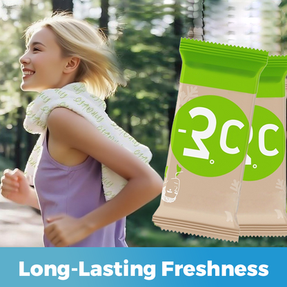 🧊🌬️ Instant Cool & Refresh Wipes