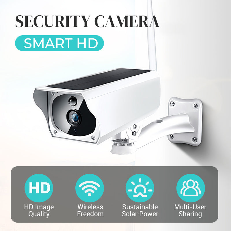 Wireless Solar-Powered HD Camera