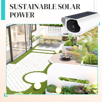 Wireless Solar-Powered HD Camera