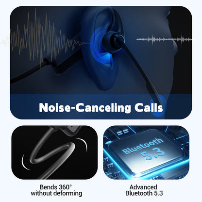 🔥New Year's Special Offer:50% OFF🎉 Open Air Conduction Wireless Bluetooth Headset with Microphone