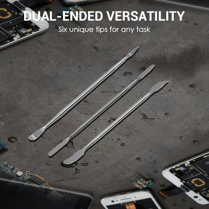 📱 BUY 1 GET 1 FREE! 🛠️ 3-in-1 Electronics Opening Kit – Pry Tools, Spudgers & Precision Screwdrivers for Phones & Laptops 📦✨