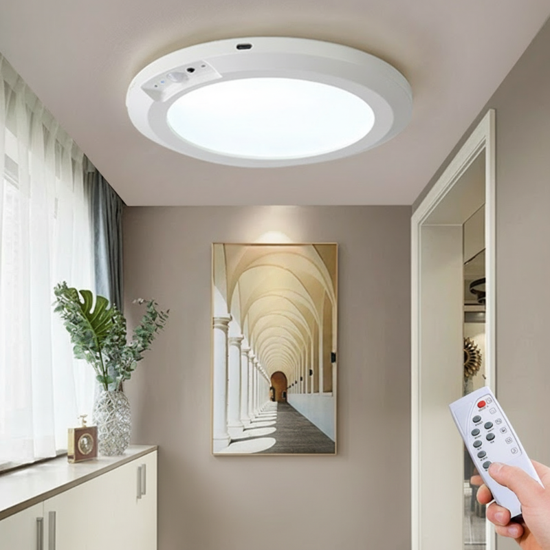 🔥Limited-time 50% off offer!💡Magnetic Motion Sensor Ceiling Light with Remote✨