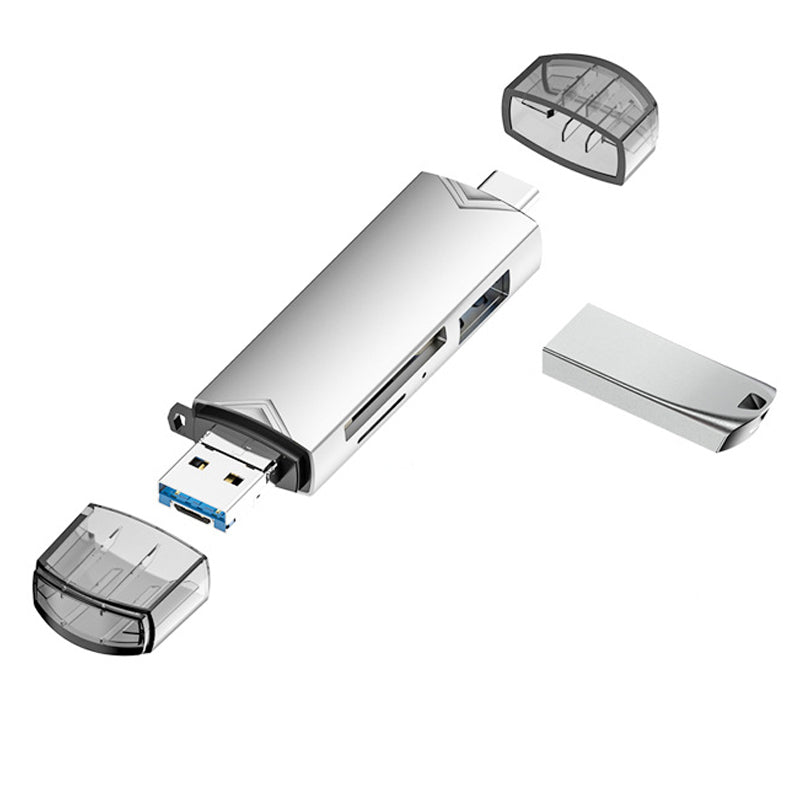 📢📢50% OFF !!!⏰6-in-1 USB 3.0 OTG Card Reader