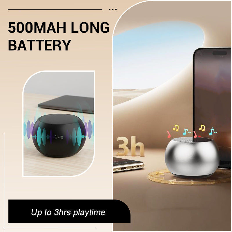 🎵 50% OFF NOW! 🔊 Bluetooth Mini Speaker with Bass – Compact Design, Powerful Sound & Wireless 📱