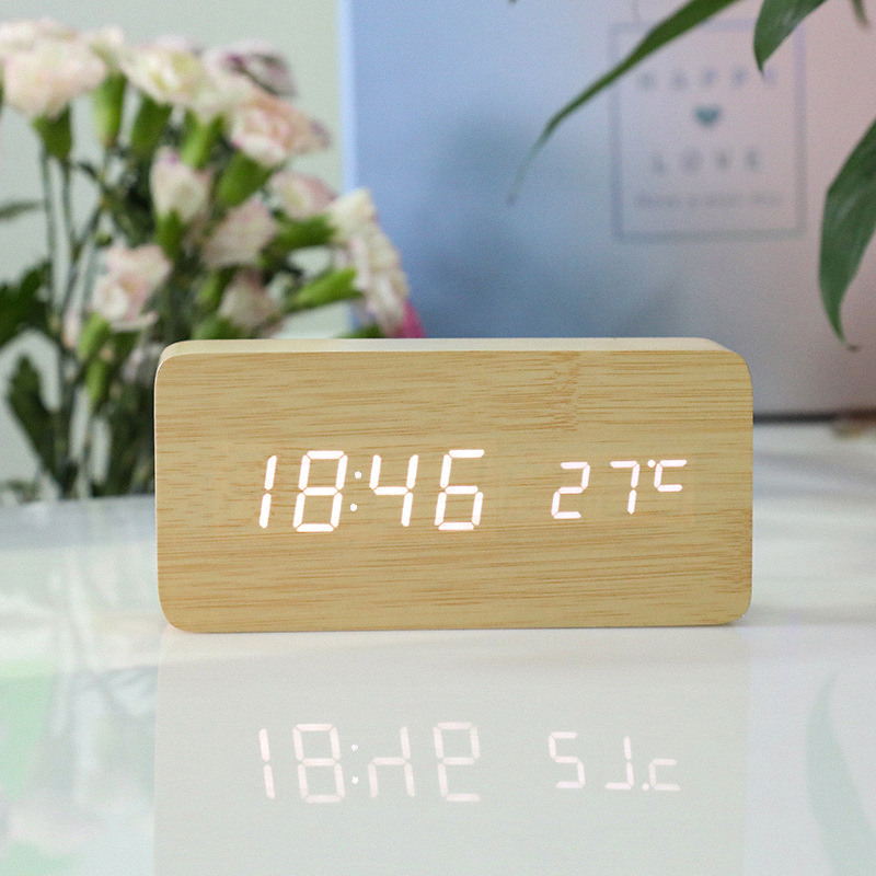 🔥Limited-time offer-LED Digital Alarm Clock with Wireless Charging Station