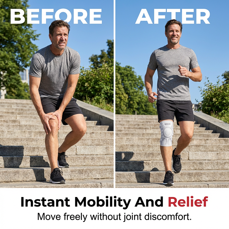 🔥2026 HOT SALE - 50% OFF🔥Smart Knee Brace with Adjustable Compression Knob