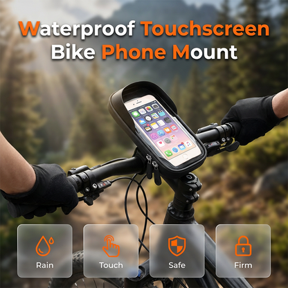 Waterproof Bicycle Phone Mount Bag