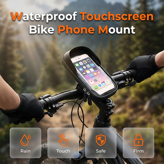 Waterproof Bicycle Phone Mount Bag