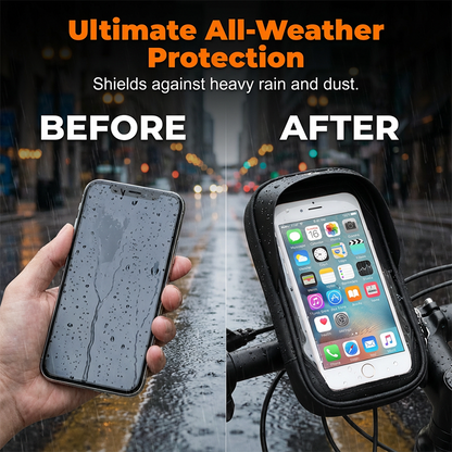 Waterproof Bicycle Phone Mount Bag