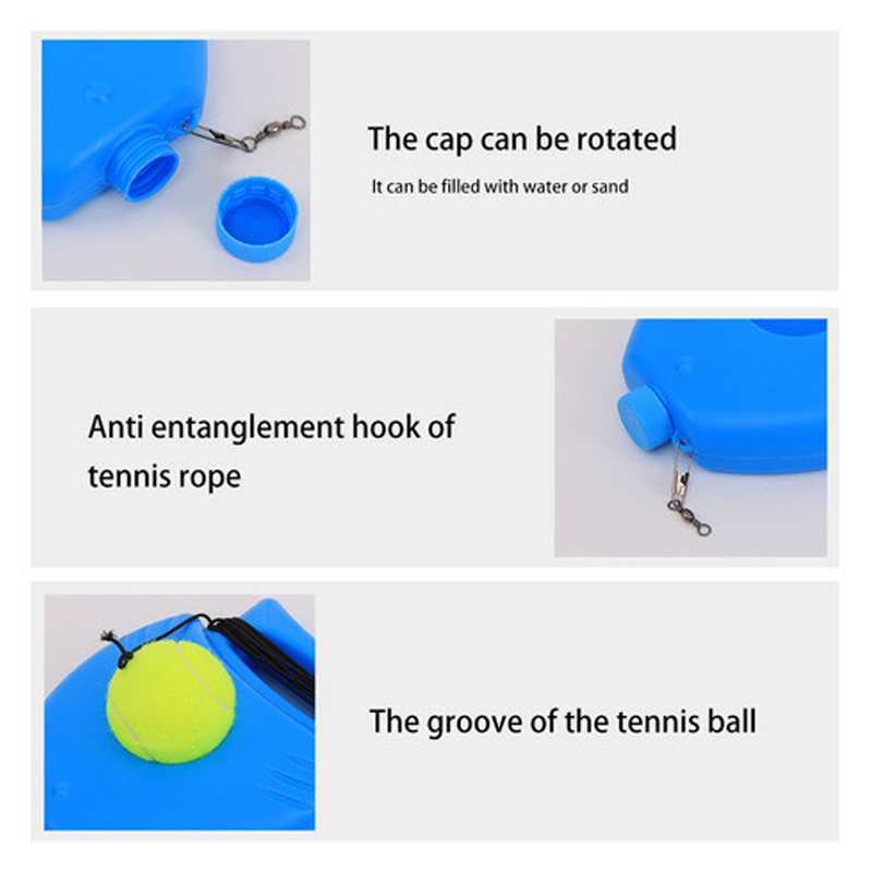 ⏰🔥LIMITED TIME 50% OFF! 🎾 Portable Solo Tennis Trainer Rebounder – Improve Your Game Anywhere, Anytime 💪✨
