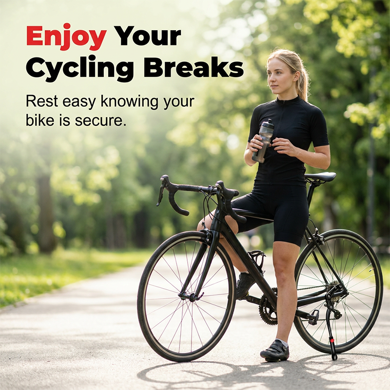 🚲 LIMITED-TIME 50% OFF! ✨ Adjustable Bicycle Kickstand – Aluminum, Universal, Frame-Safe 🔩
