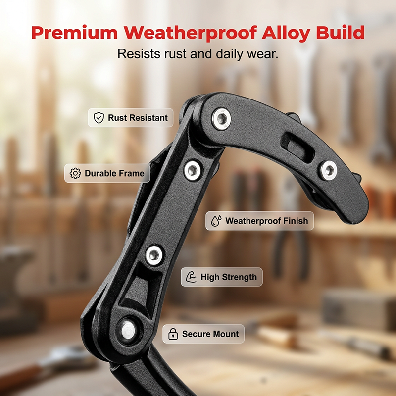 🚲 LIMITED-TIME 50% OFF! ✨ Adjustable Bicycle Kickstand – Aluminum, Universal, Frame-Safe 🔩